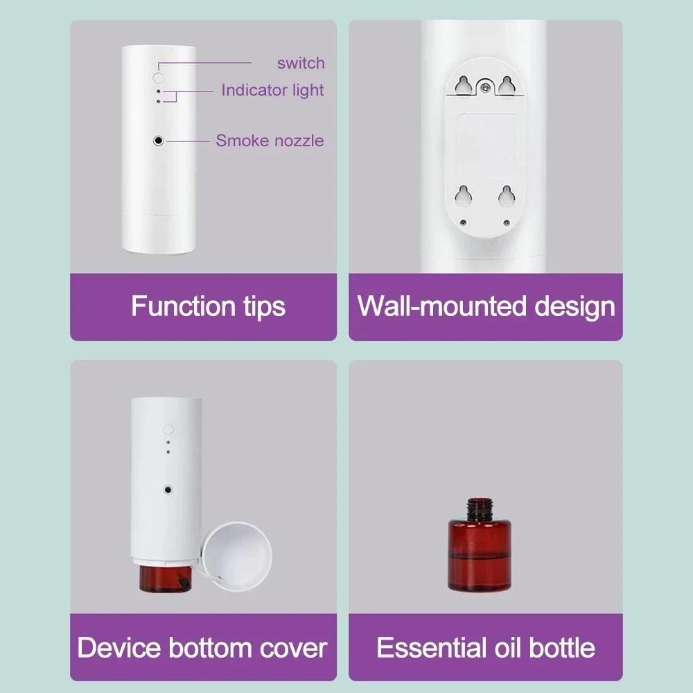 Dyfuzor zapachowy sterowanie Bluetooth zapach do domu dyfuzor ścienny hotelowy odświeżacz powietrza stacjonarny zapachowy