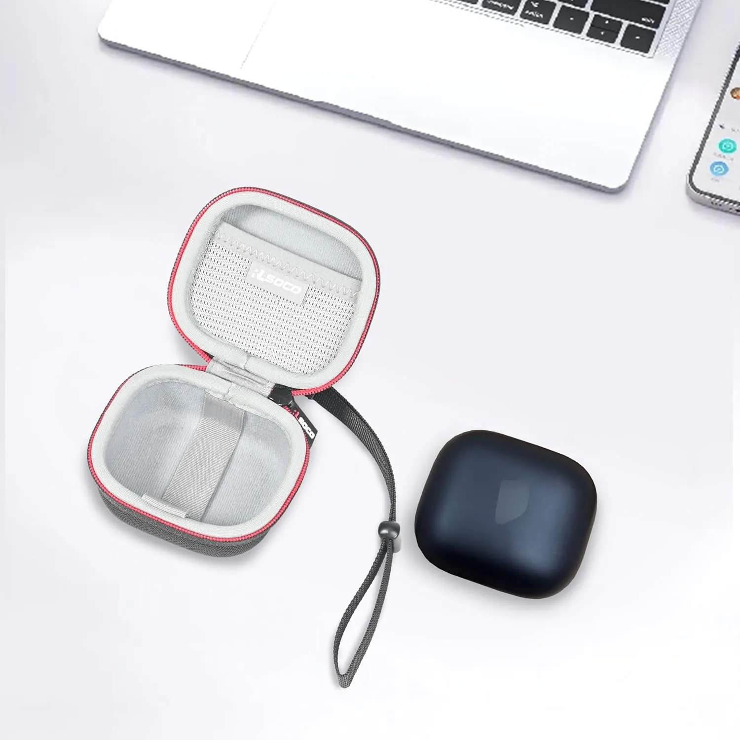 capa-protetora-dura-para-powerbeats-pro-2-rlsoco-beats-powerbeats-pro-2-fones-de-ouvido-bluetooth-sem-fio--design-compacto-com-ziper-ykk