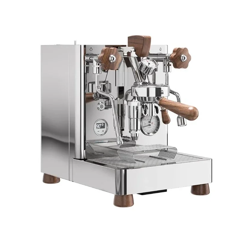 

19Bar Dual Boiler Semi-Auto Espresso Maker - E61 Variable Pressure - Commercial/Home Use with Steam Wand