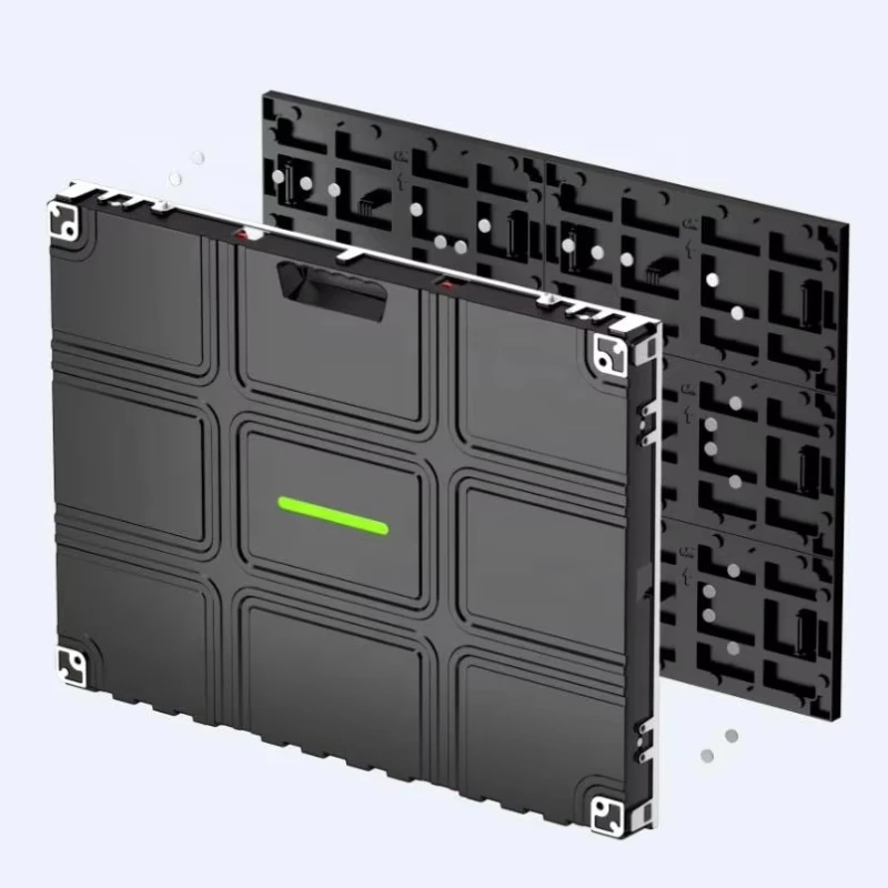 Top Die Cast Aluminum Cabinet 640 * 480 Small Pixel P1.25 Indoor Conference Light Emitting Diode Display