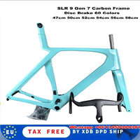 XR4 Carbon Frame SLR 9 Gen 7 Road Bike Frames Bicycle Frame set Disc Rim Brake size 47 50cm 52cm 54cm 56 58cm