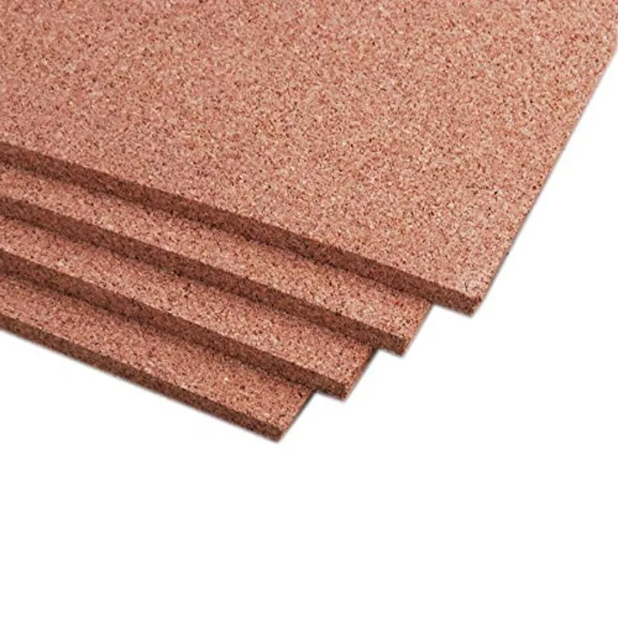 

Фанерная доска из пробкового материала стандартного качества - 122х244х1,27 см, 100% натуральный материал, для досок объявлений, декоративных фотографий и досок для заметок.