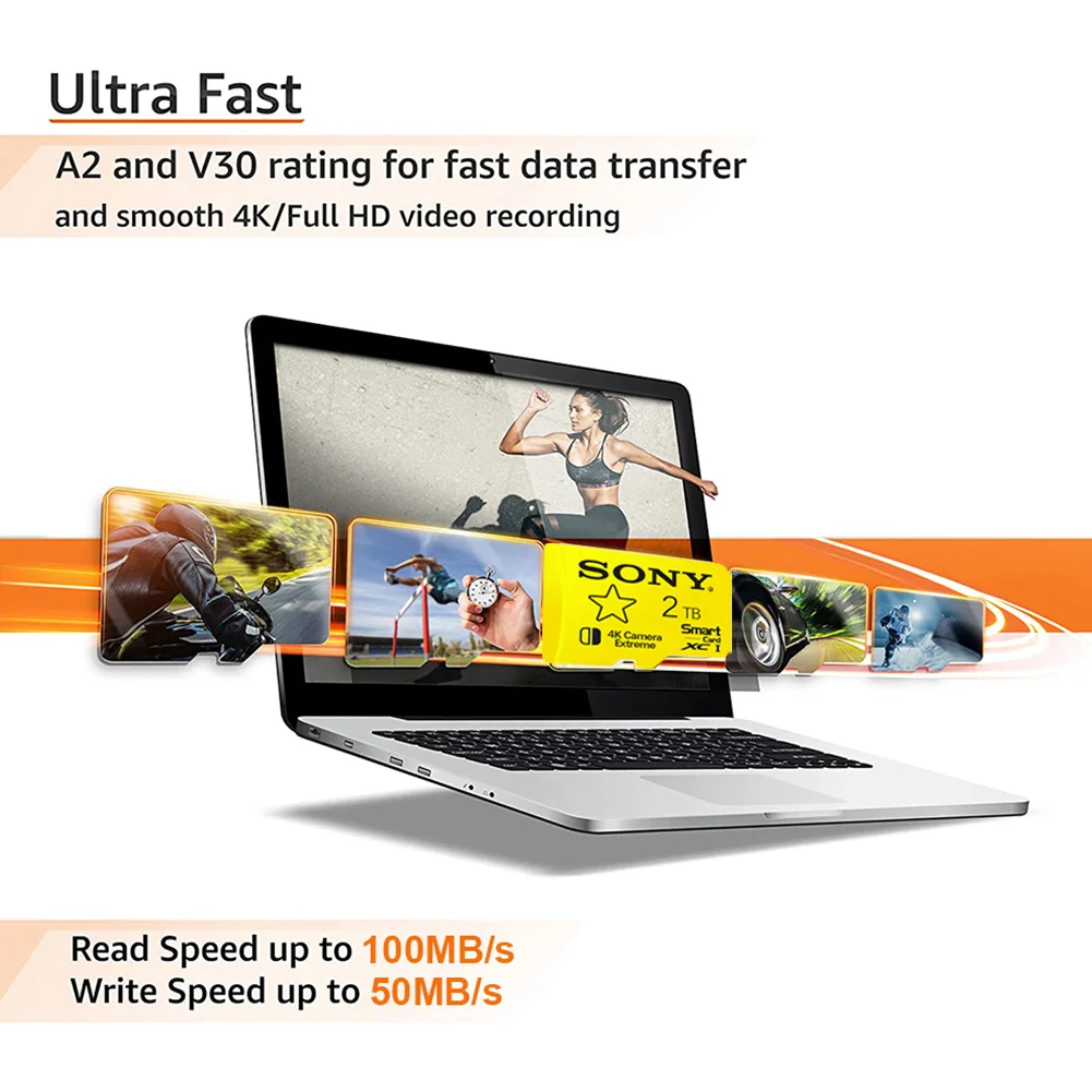 Sony 2TB Memory Card 1TB Micro TF SD Card 512GB 256GB SD Memory Card 128GB Storage Cartao De Memoria For Nintendo Switch Ps4