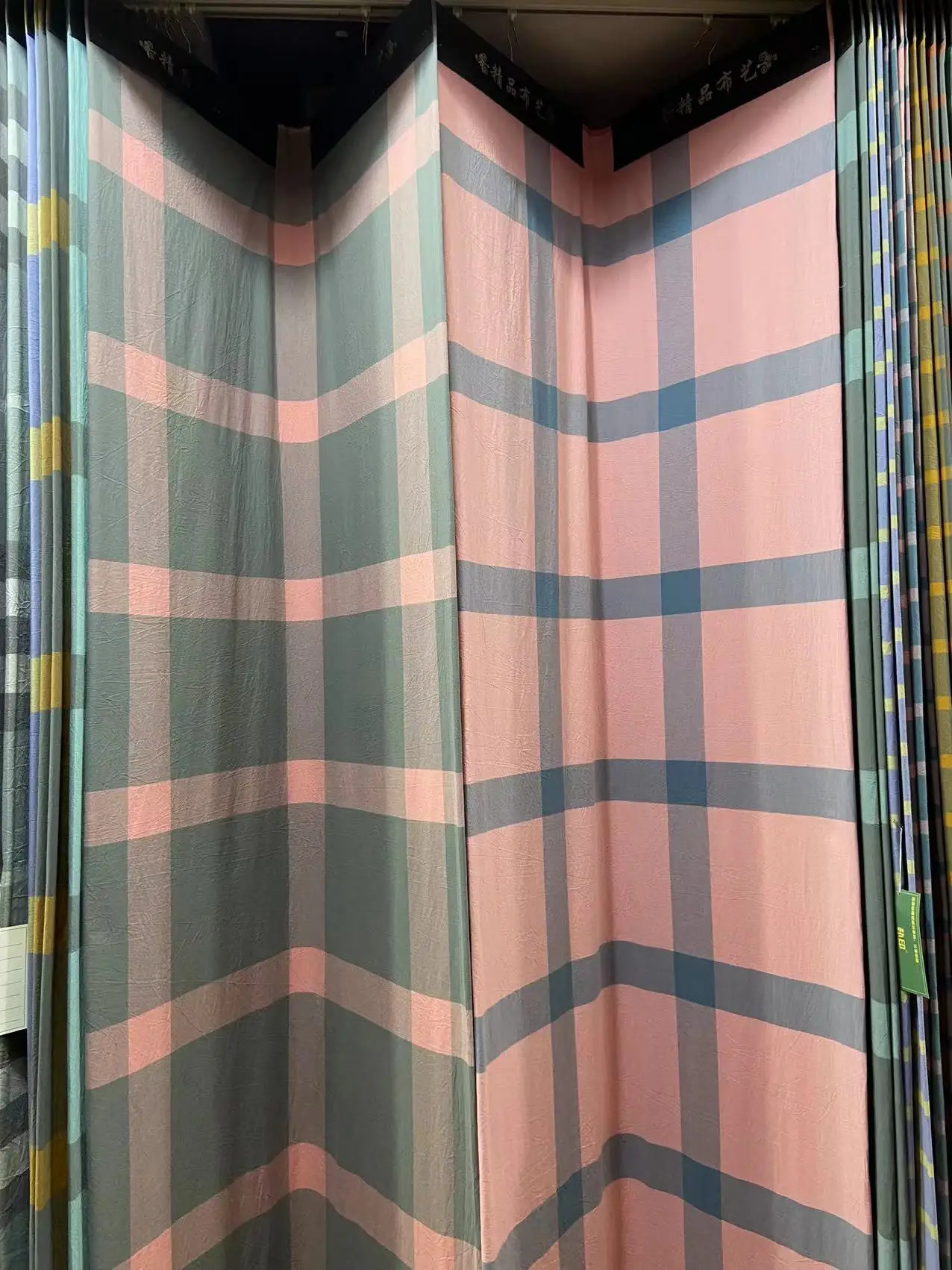 Клетчатая ткань из чистого хлопка 100x250 см, простыня ручной работы, пододеяльник, наволочка, ткань Клетчатая ткань из чистого хлопка 100x250 см, простыня ручной работы, пододеяльник, наволочка, ткань