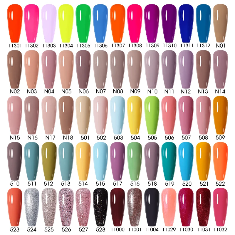 Arte Clavo 15ml Pink Color Nude Nail Gel Polish LED UV Semi Permanent HEMA TPO FREE Gel Nail Art Design Manicure Vernis Soak Off