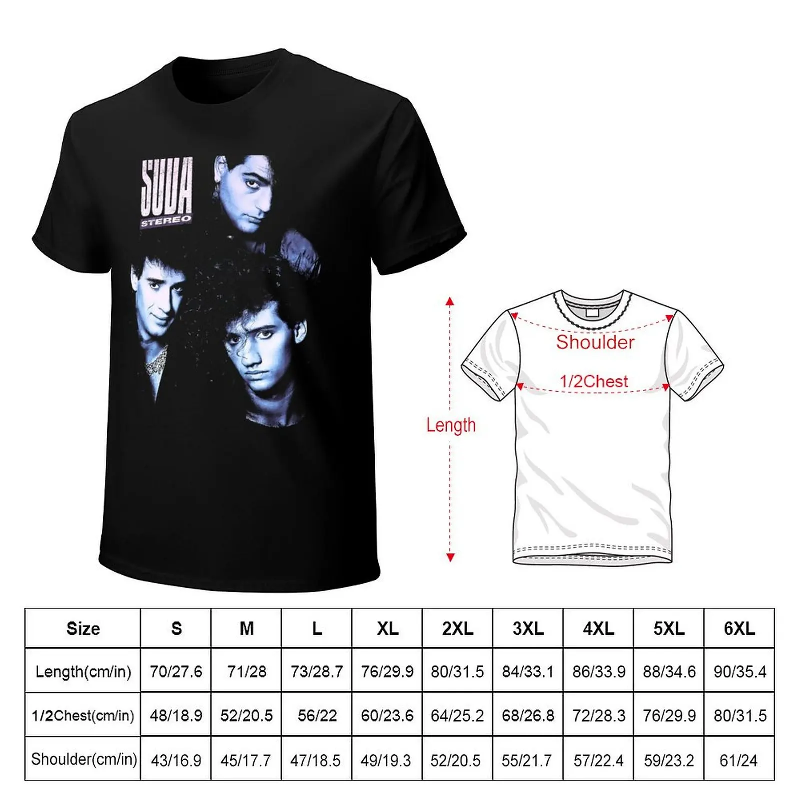 Soda Stereo/Nothing Personal T-Shirt t shirts for man graphic vintage T-Shirt