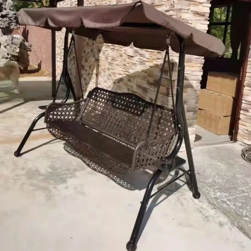 Hanging chair swing outdoor courtyard, household double rocking chair, indoor balcony hanging basket chair