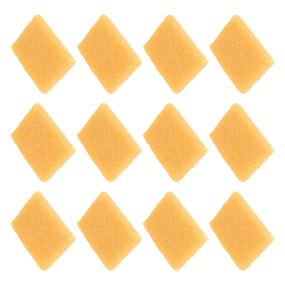 Lot de 12 gommes à effacer en caoutchouc, dissolvant adhésif haute efficacité pour taches tenaces, fournitures de nettoyage pour bureau, école et atelier d'art