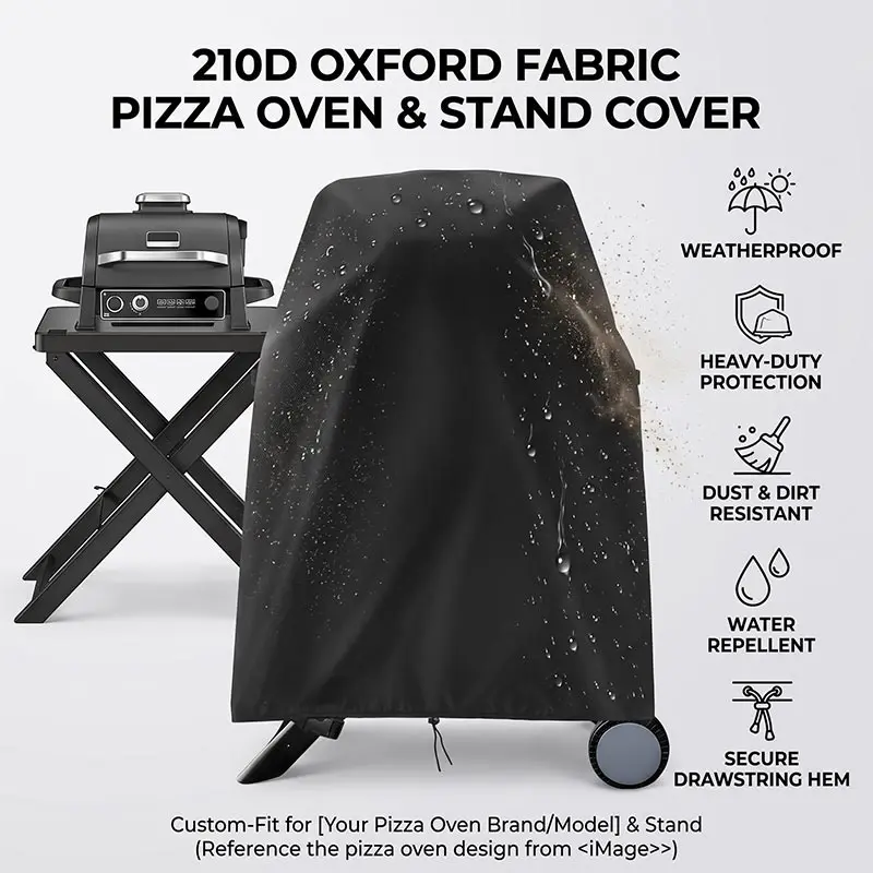 pizza-oven-cover-210d-silver-coated-waterproof-dustproof-pizza-oven-dust-cover-outdoor-pizza-oven-dust-cover-protective-cover