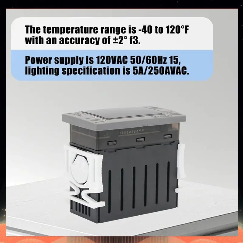 Fit For XR06CX-4N1F1 Temperature Controllers 120V/50-60Hz Programmable Digital Thermostat Fit For Commercial Freezer-TCE