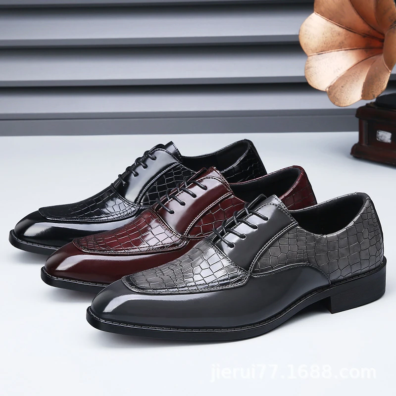

Mens Blue And Black Slip On Casual Shoes Breathable Lightweight Loafers With Grid Stitching For Everyday Wear Temperament Casual