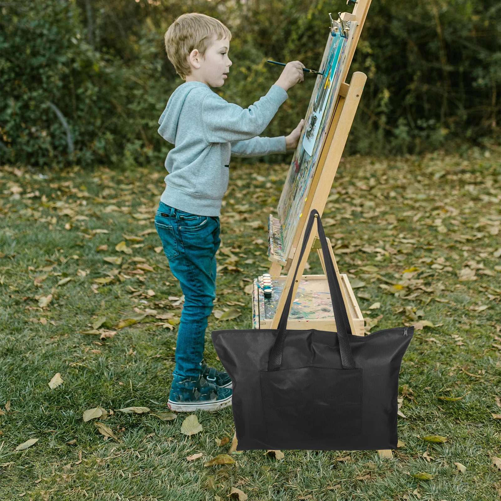 Étui de portefeuille d'art portatif, organisateur Durable de grande capacité pour les Documents d'art et le portefeuille d'artiste de planche à dessin