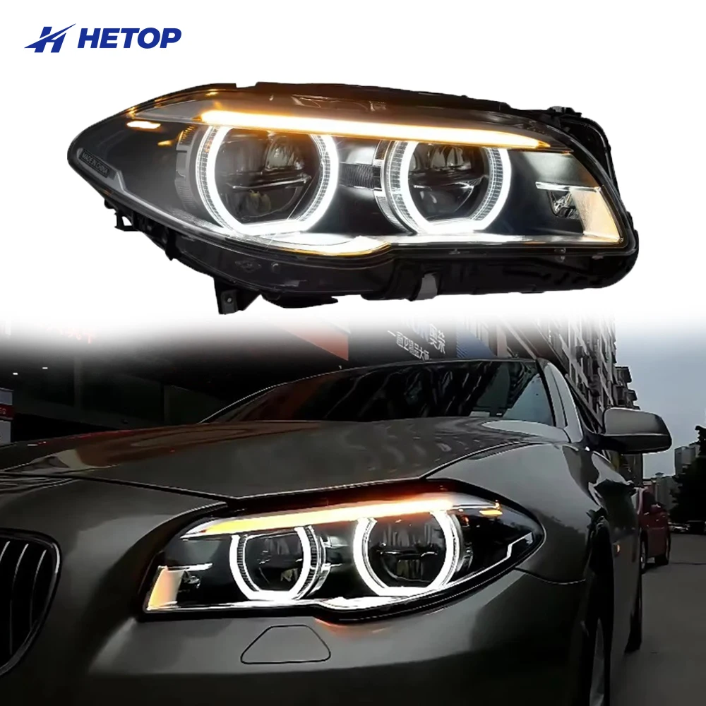 

Hetop Auto Part F10 Modeifed Headlight System for BMW 5 Series 2010-2017 F10 F18 520 523 528 530 535Li Headlight Assembly