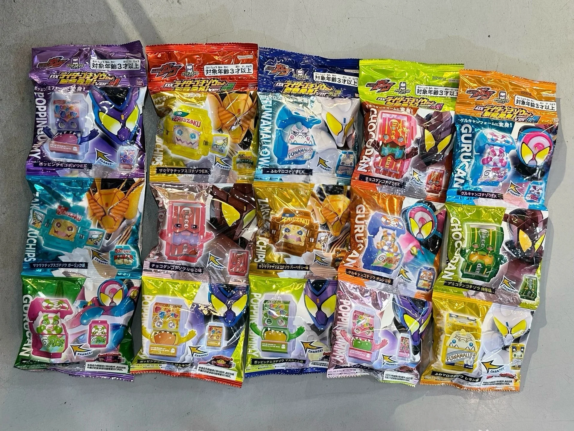 

Bandai Dx Kamen Rider Gavv New Discovery Series Gochizo Blind Box Gummy Chocolate Collectible Anime Toy For Collectors