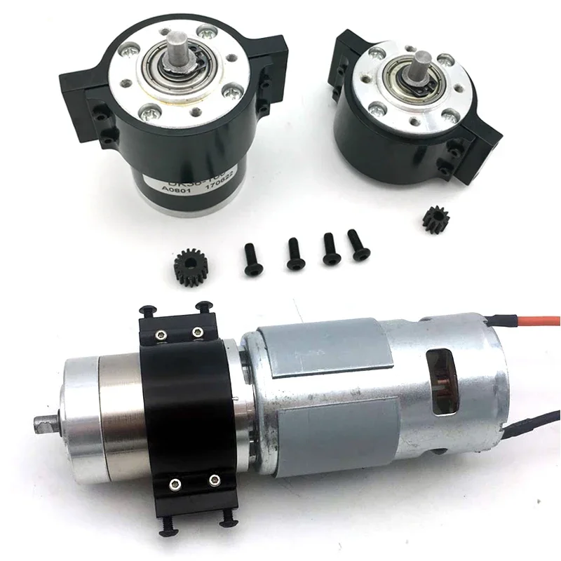 Metal Gearbox Transfer Case Deceleration Head for 1/14 Tamiya RC Truck Scania 770S MAN Benz Actros 3363 Volvo Diy Parts