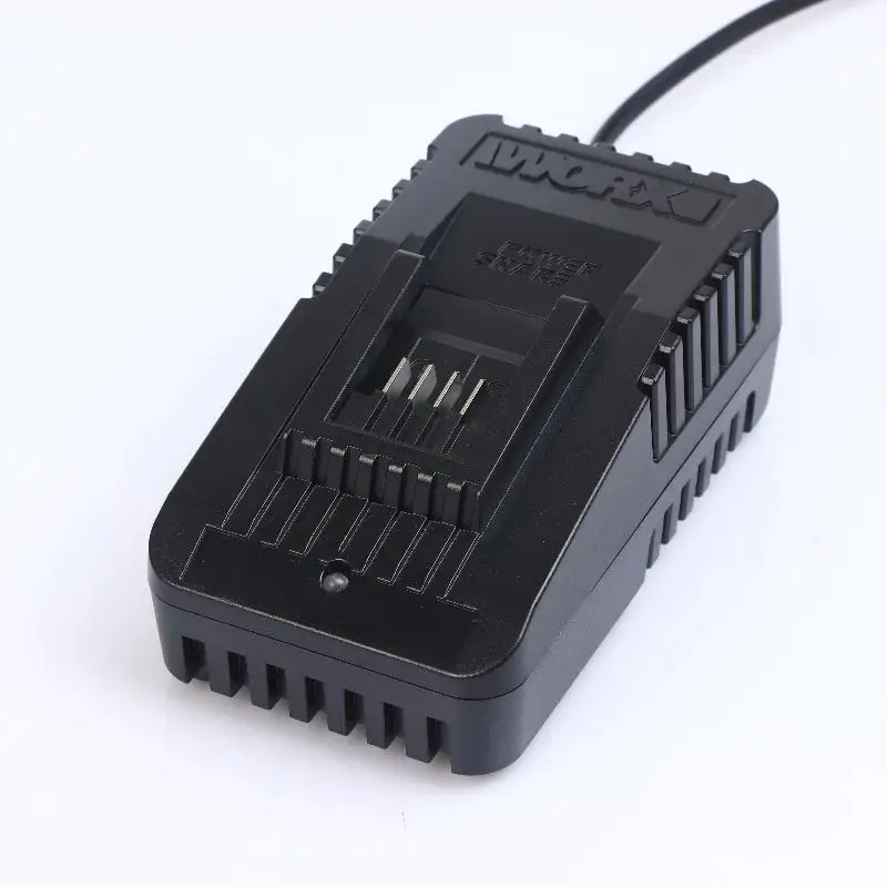 1 шт. для Worx 20 В зарядное устройство для литиевой батареи WA3551 WA3553 WX390 Запчасти для электроинструментов с вилкой европейского стандарта Зарядное устройство Worx