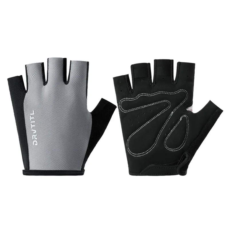 Non-Slip Cycling Gloves - Breathable Half Finger Sports Gloves for Men & Women