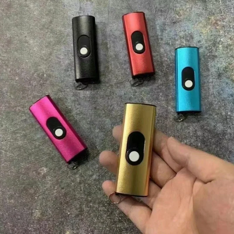 

Flameless Plasma USB Rechargeable Metal Lighter Portable Pulse Single Arc Lighter Creative Men's Selection Outdoor Camping Tools