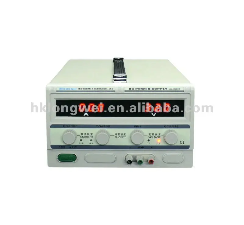FONTE DI ALIMENTAZIONE CC LW-3020KD 0-30 V/0-20 A, ALIMENTAZIONE COMMUTAZIONE SINGOLA SALIDA