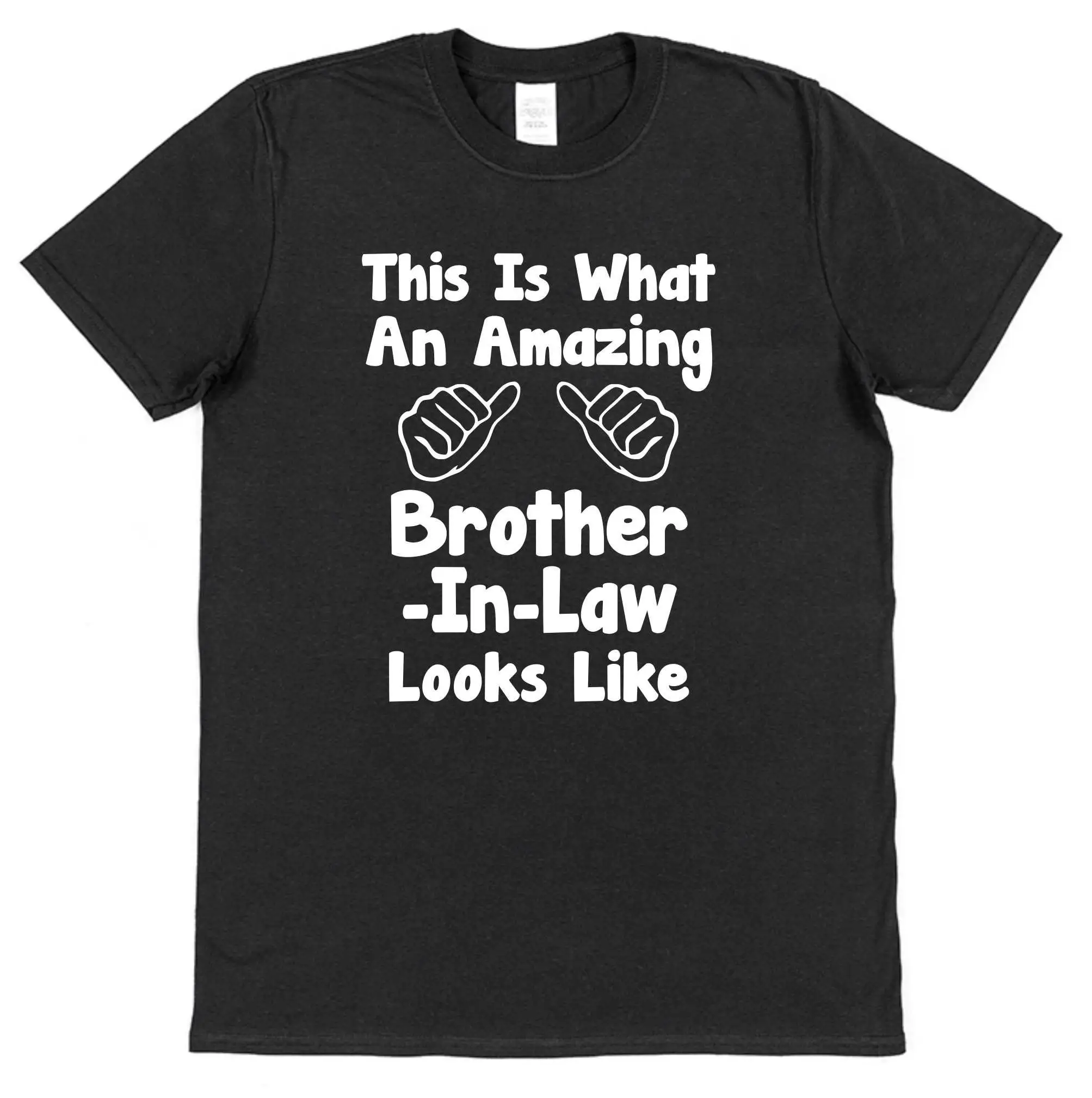 This is what an amazing Brother in Law Looks Like T Shirt Bro gift idea sister christmas birthday Funny Joke Novelty top