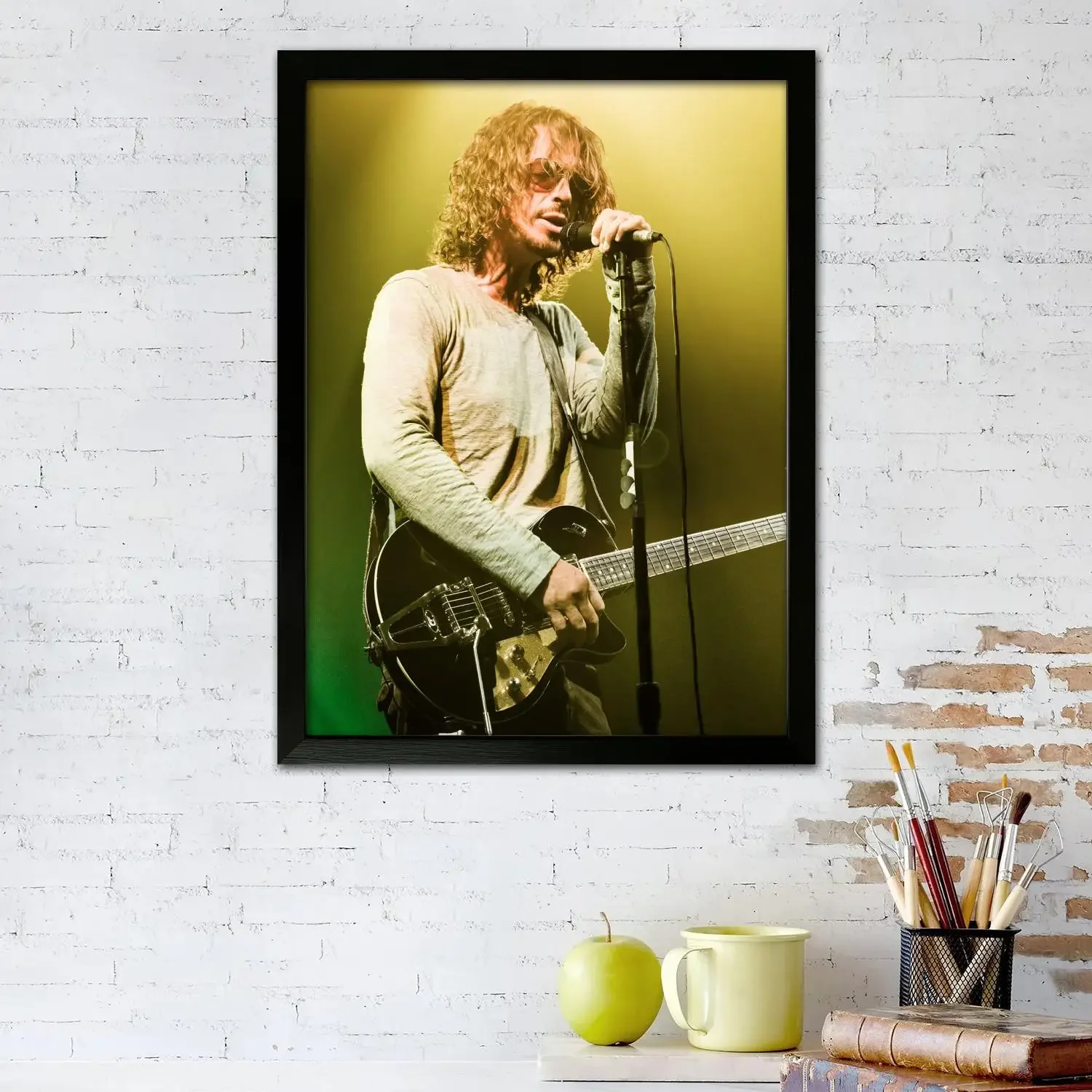 eddie vedder Poster Prints Wall Art Canvas Painting Poster For Modern Family Living Room Home Decor