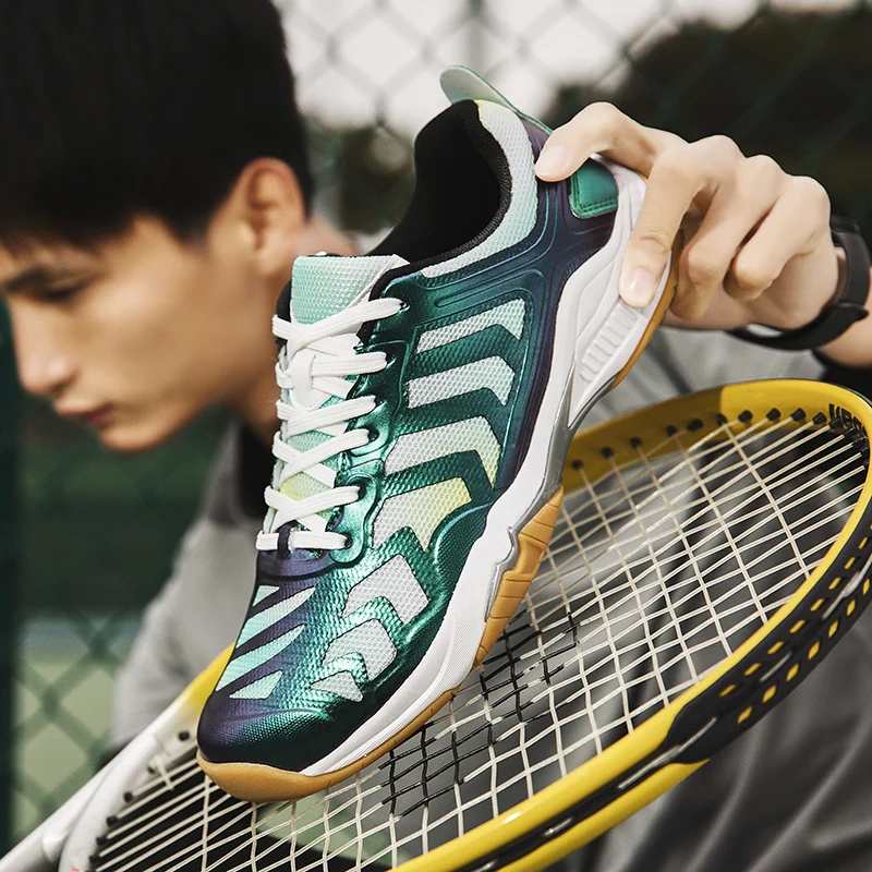 Tennis Shoes Men Women Badminton Training Shoes Trainers Volleyball Shoes Jogging Sports Sneakers Breath Badminton Tennis Shoes