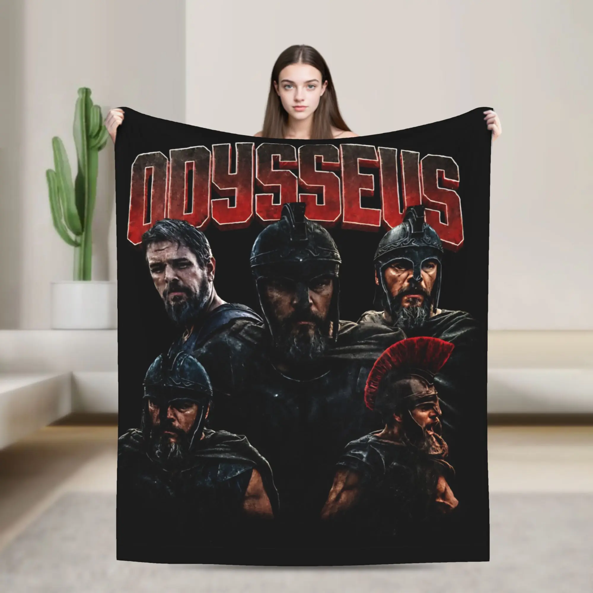 New Arrival Odyssey Movie 2026 Blankets Soft Fleece  Comfortable Throw Blanket Machine Washable