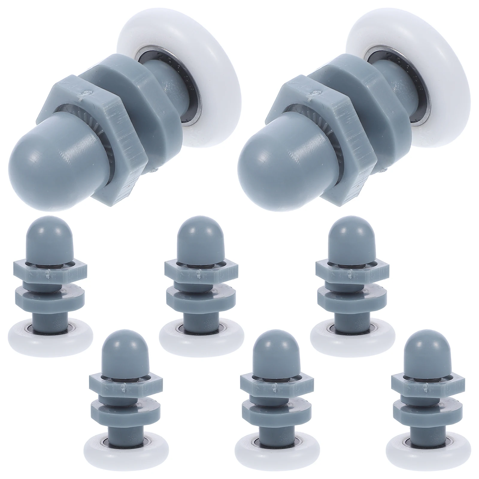 

8pcs Sliding Door Pulley Circular ARC Shower Room Roller Bathroom Wheels Glass Door Accessory Lightweight Portable