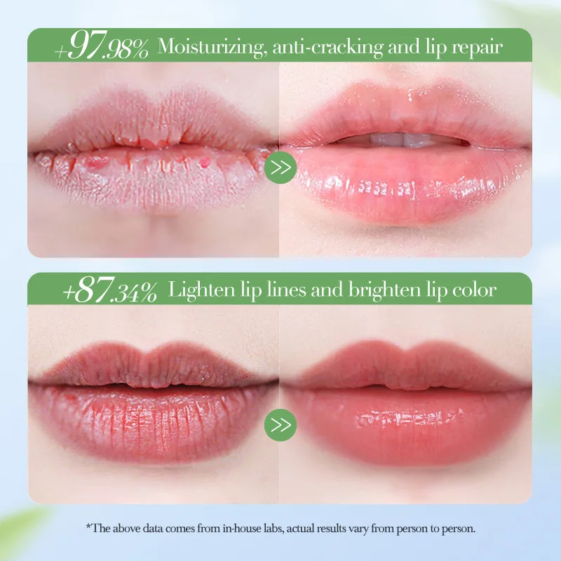 Avocado Moisturizing Lip Balm. Lip Skin Care In Autumn And Winter Long Lasting Moisturizing, Nourishing Lips Lipstick