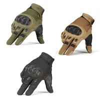 Tactical Gloves Half Finger Paintball Airsoft Shot Combat Outdoors Anti-Skid Men Bicycle Full Finger Gloves Protective Gear