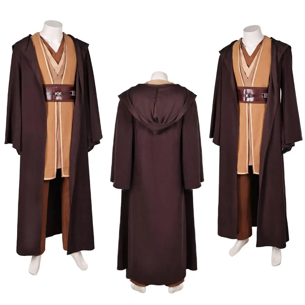 The Acolyte SARL d Cosplay Costume pour Homme Adulte, Robe Net, GlaPants, Movie Disguise, Halloween, Carnaval Party, Imbibé