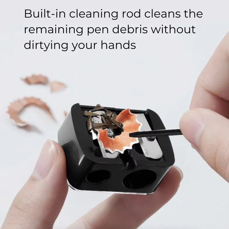 مجموعة من 5 براية قلم مكياج ، براية قلم تحديد العيون ، براية قلم تحديد الشفاه ، براية قلم تحديد الشفاه #3