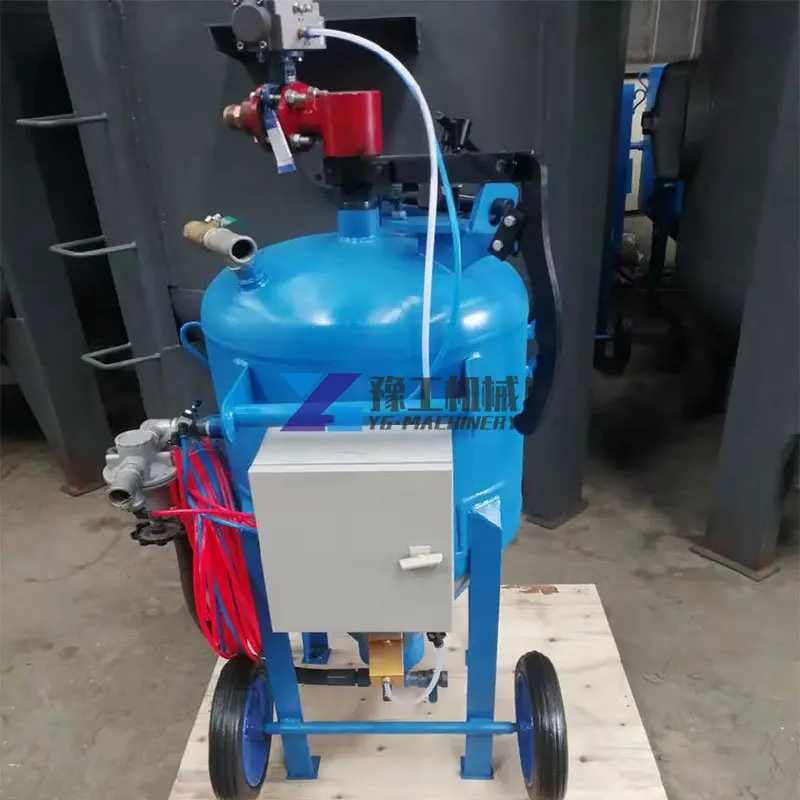 Fully Automatic Shot Polishing Dry / Wet Sand Blasting Machine