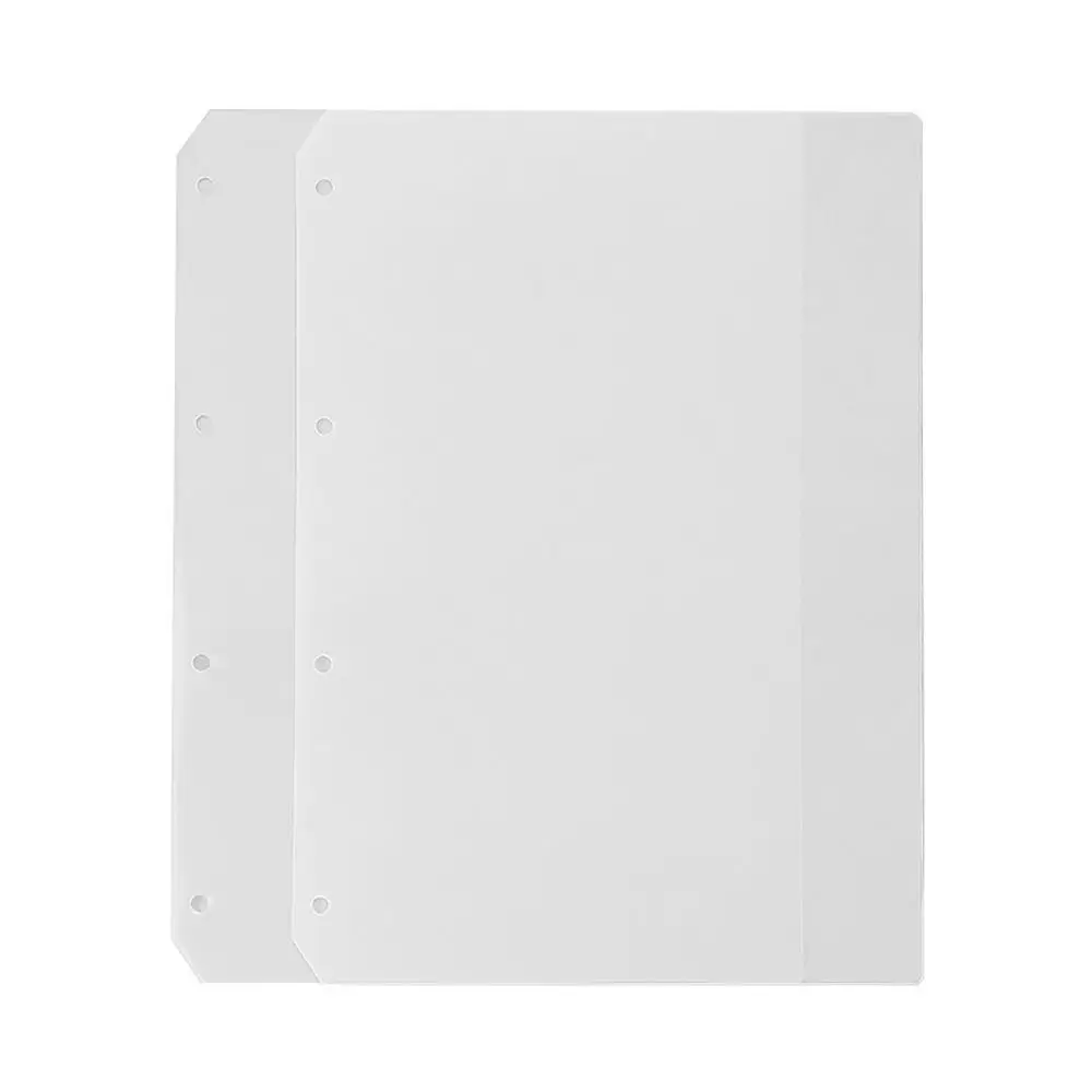 10Pcs A4 A5 A6 A7 Notebook Divider Matte Transparent Inner Paper Separator PP Universal Binder Organizer Baffle