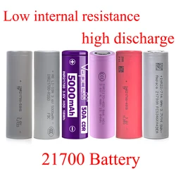 1-20pcs Original INR 21700 High Discharge Battery Vapcell H50 Reliance RS50 TENPOWER 50XG Rechargeable Li ion Cell Battery