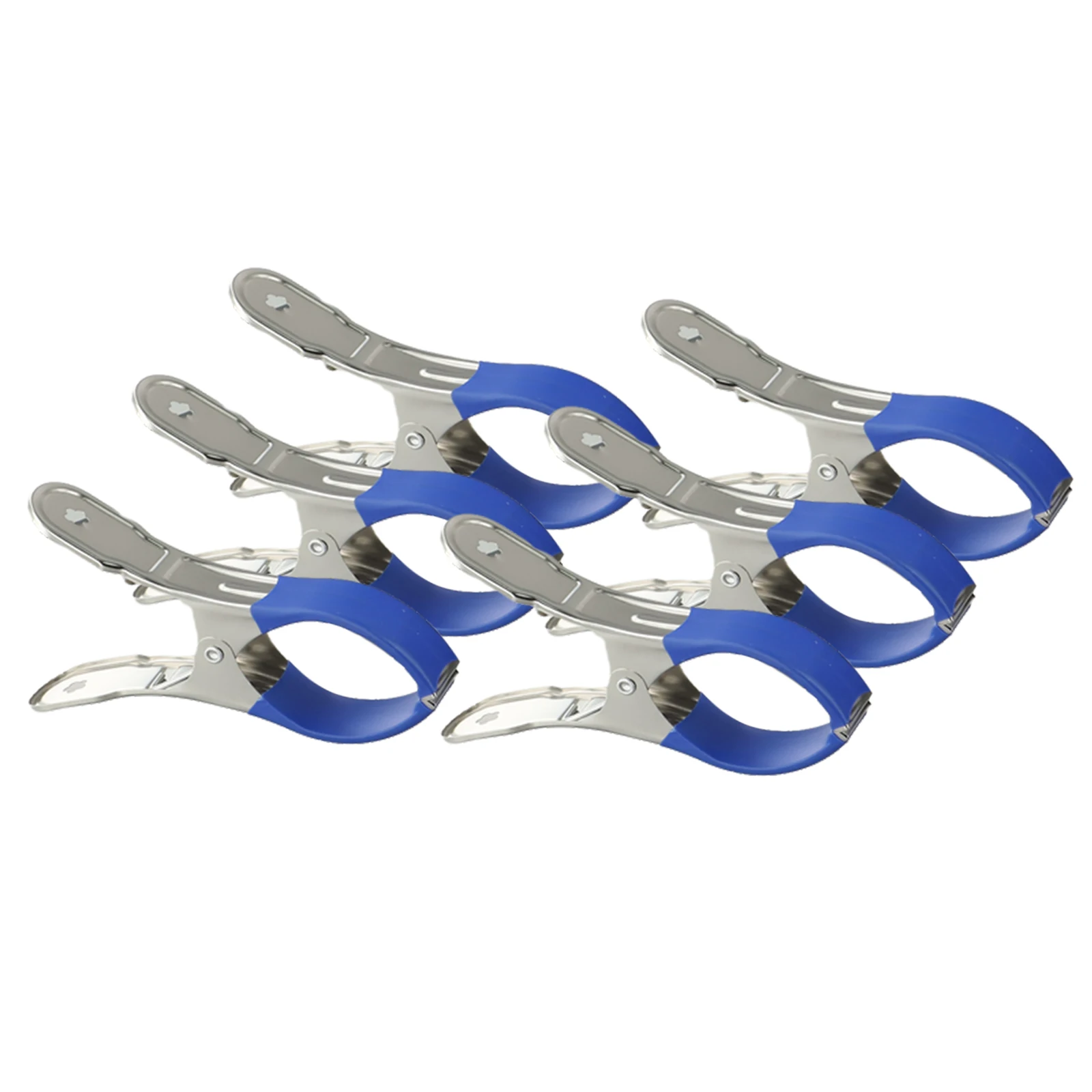 

For Sealing Snacks Windproof Clips Stainless Steel Clips Pool Maintenance Reusable Household Clips Compatible With Most Pools