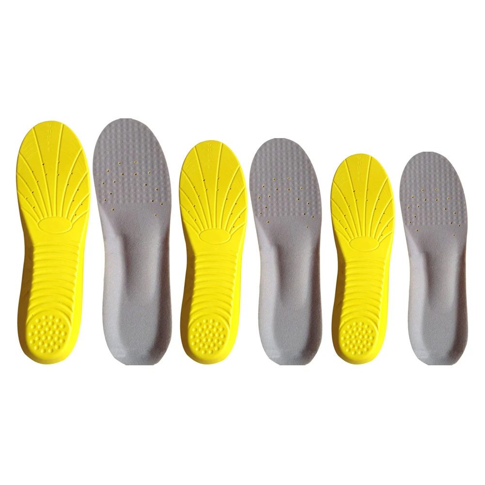 1Pair Decompression Insoles Slow Rebound Arch Suppot Insoles Soft Elastic Breathable for Men Women Shoe Accessories