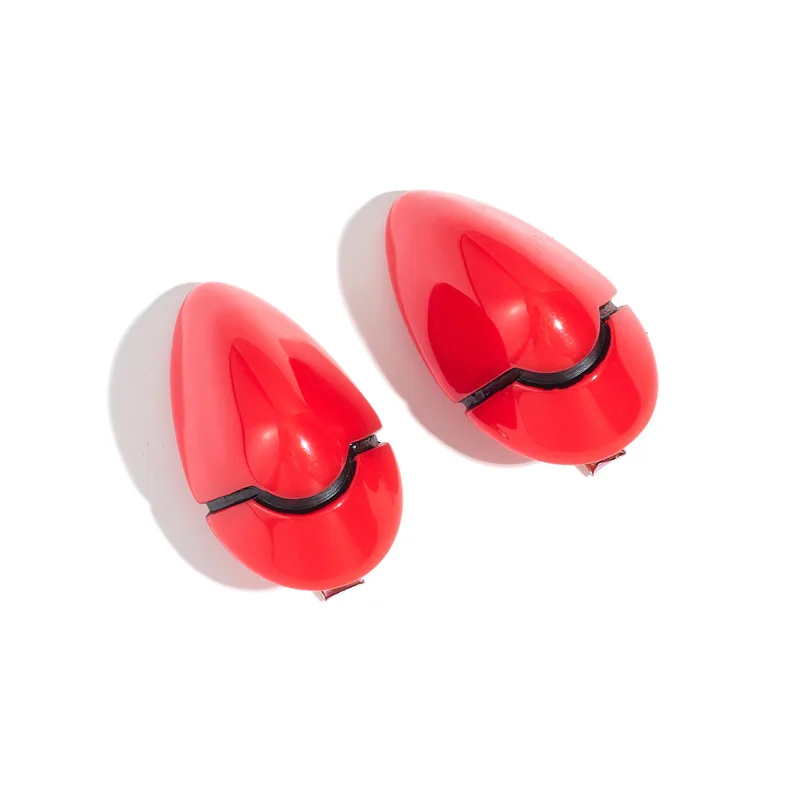 1 paio Asuka Langley Soryu Fermagli per capelli rossi Ayanami Rei Copricapi Anime giapponese EVA Cosplay Forcine in resina Copricapi Puntelli Regalo