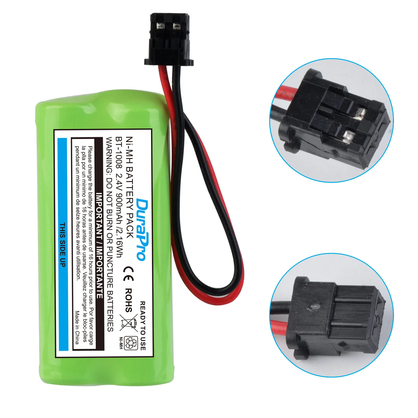 DuraPro BT-1008 ni-mh بطارية الهاتف المنزلي اللاسلكي ل Uniden BT1008 BT-1008 BT1016 BT-1016 BT1021 BT-1021 WX12077