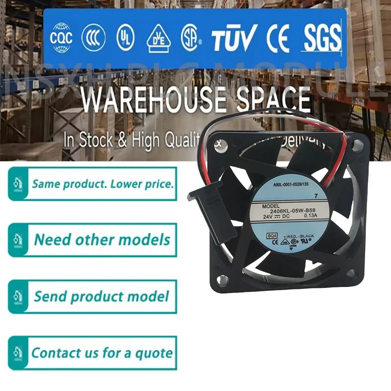 

New original drive fan suitable for 2406KL-05W-B59 A90L-0001-0511-0506/280