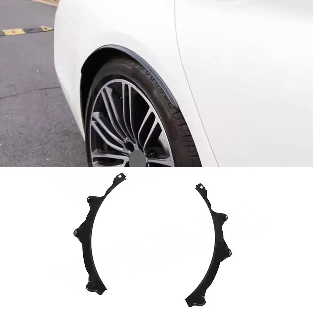 

VACOMUL ABS Black Rear Wheel Eyebrows Fender Flares Mudguard For BMW 5 Series G30 G38 2017+ Car Wheel Eyebrow Protect Accessorie