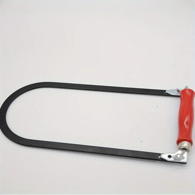1pc Jig Saw Hand Coping Frame U Shape Hand Saw Bow for Wood Working DIY Cutting Tool Metal Hand Saw