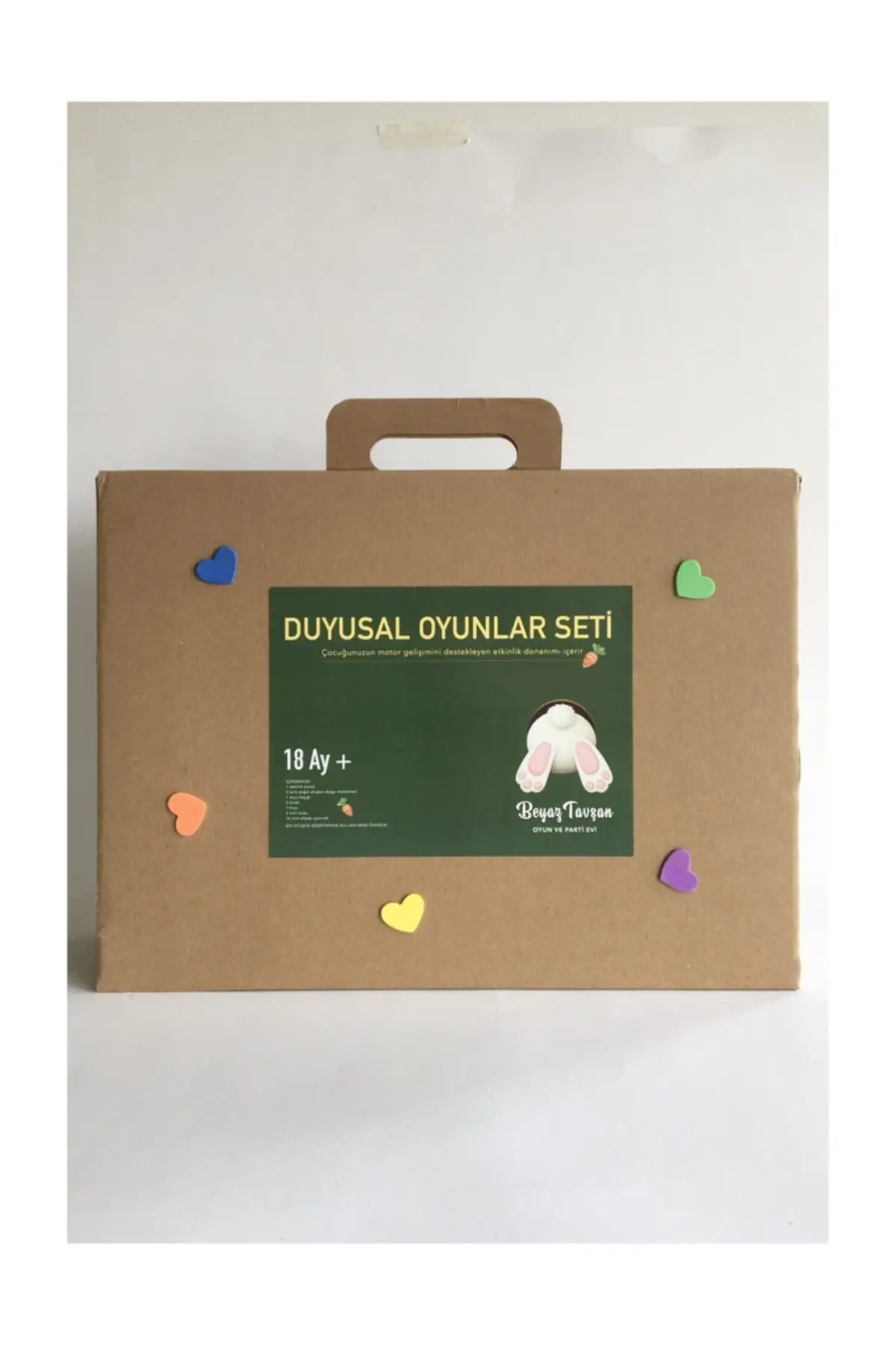 Set Game Sensorik Bertema Safari-Mainan Montessori