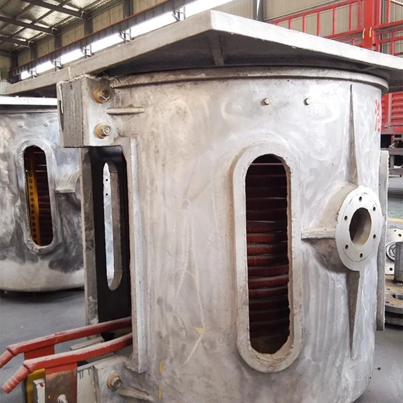 100KG To 15 Ton Industrial Foundry Melting Furnace Induction Smelting Scrap Iron Steel Machine Metal Casting Equipment