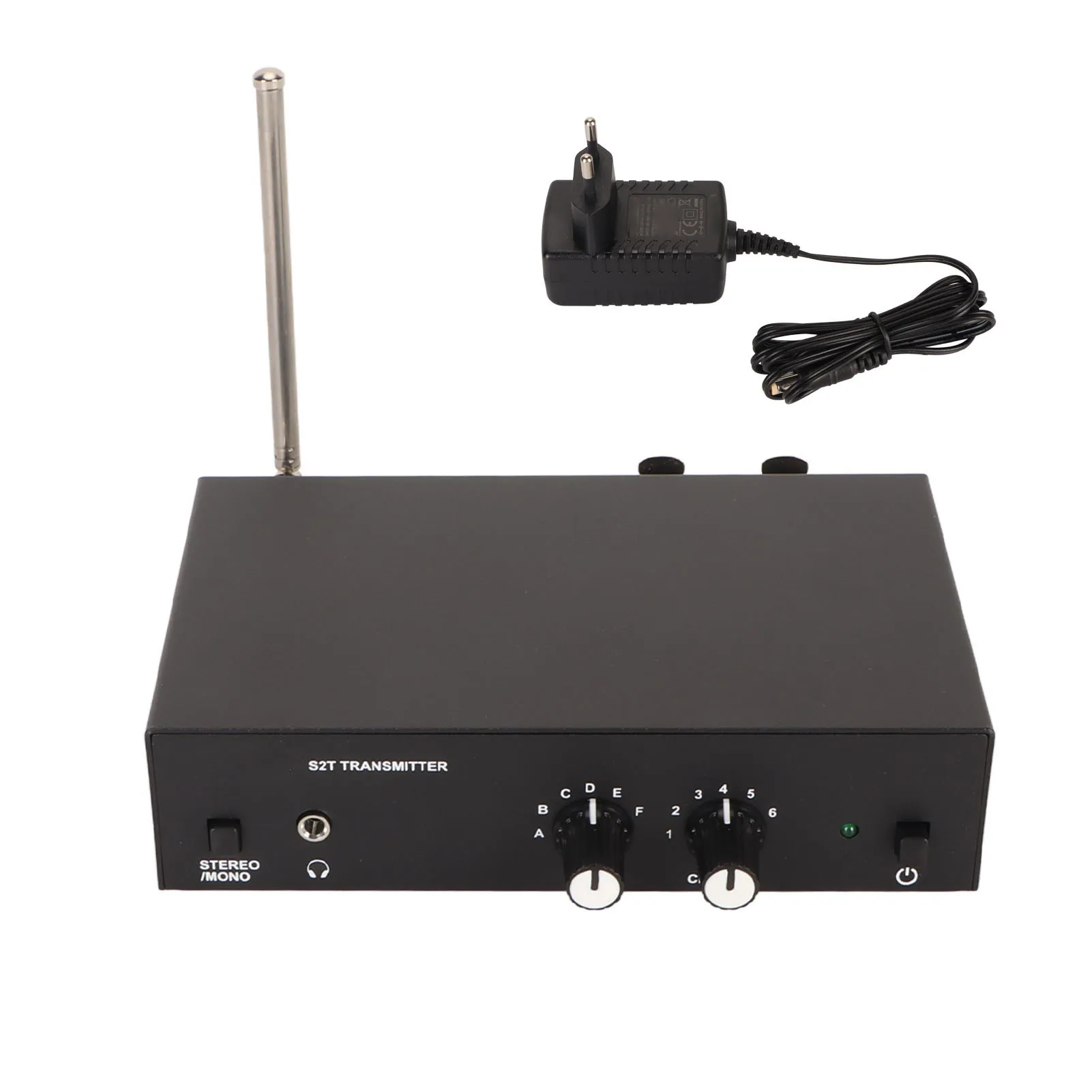 IEM System Transmitter 570 to 590MHz Stereo Wireless Ear Monitor Transmitter for Stage  Ear Monitor Transmitter
