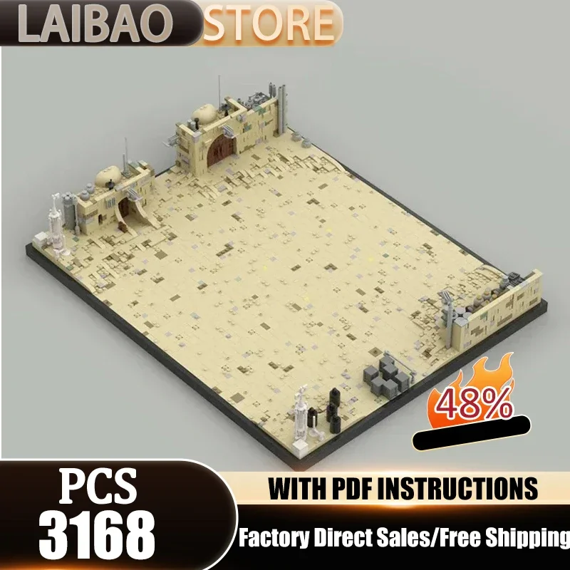 Star Movie Model Moc Building Bricks Desert Inquisitor Diorama Technology Modular Blocks Gifts Christmas Toys DIY Sets Assembly