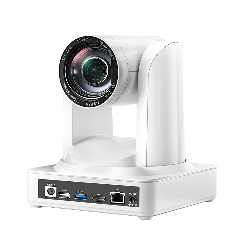 TC-A8 12x Optical Zoom 72 Degrees Wide Angle 1080P 60FPS/USB3.0/RJ45 Broadcast Camera PTZ Video Conferencing Camera