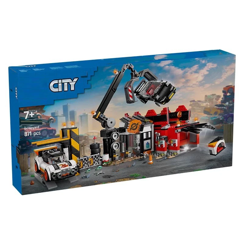 

2025 New Building Blocks Car Recycling Station Children's Toy Birthday Gift