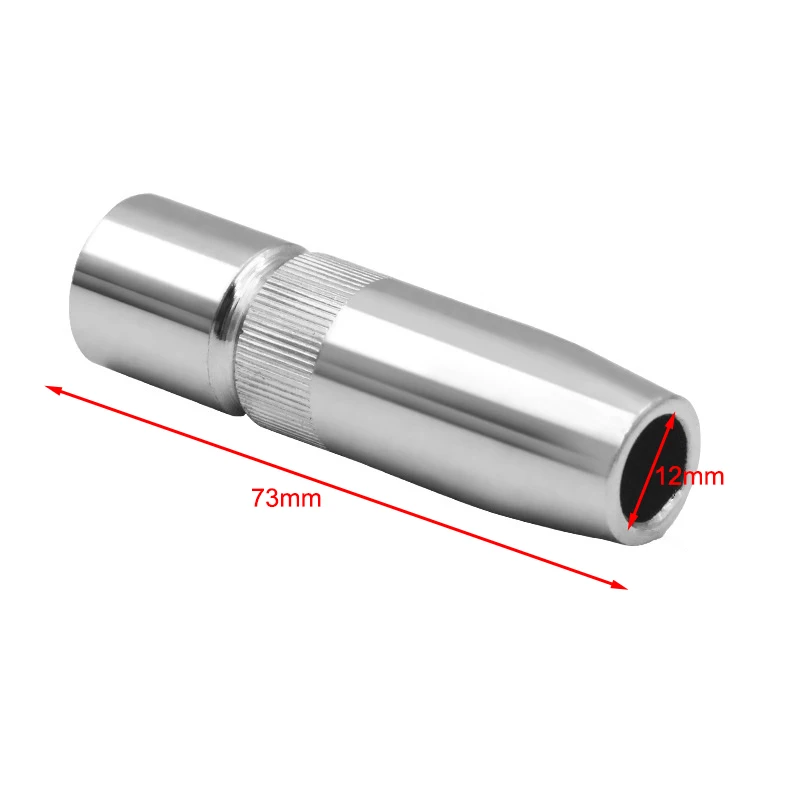 For Workshop Repair Brass Welding Tip Welding Nozzle Silver Thickened Casing Hardened Construction Plated Finish