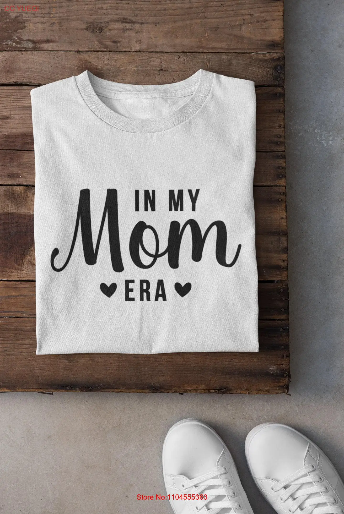 In My Mom Era T Shirt First Time Mama Boy Cheer Mommy and Me Mothers Day long or short sleeves